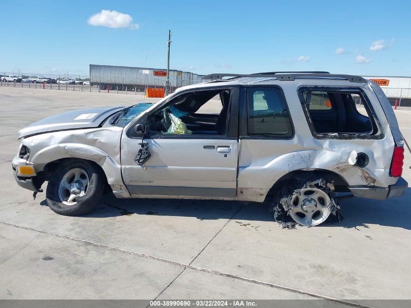 2002 Ford Explorer Sport VIN: 1FMYU60E82UD21765 Lot: 38990690