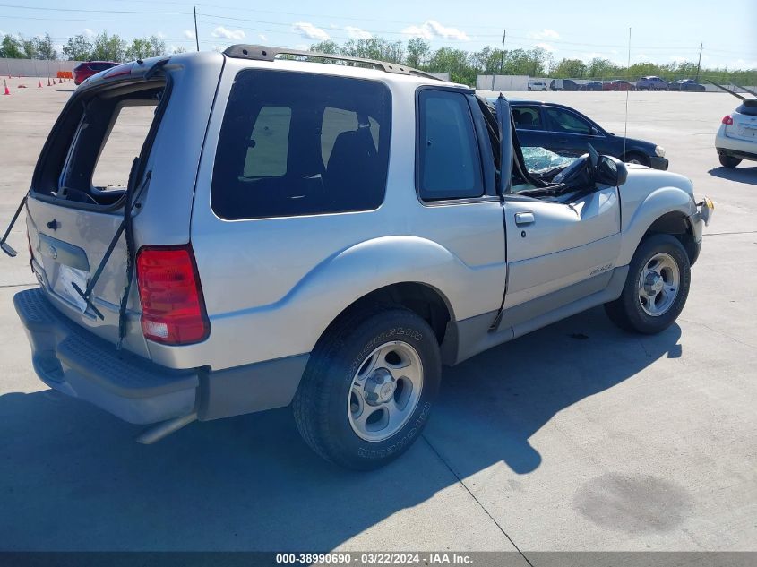 2002 Ford Explorer Sport VIN: 1FMYU60E82UD21765 Lot: 38990690