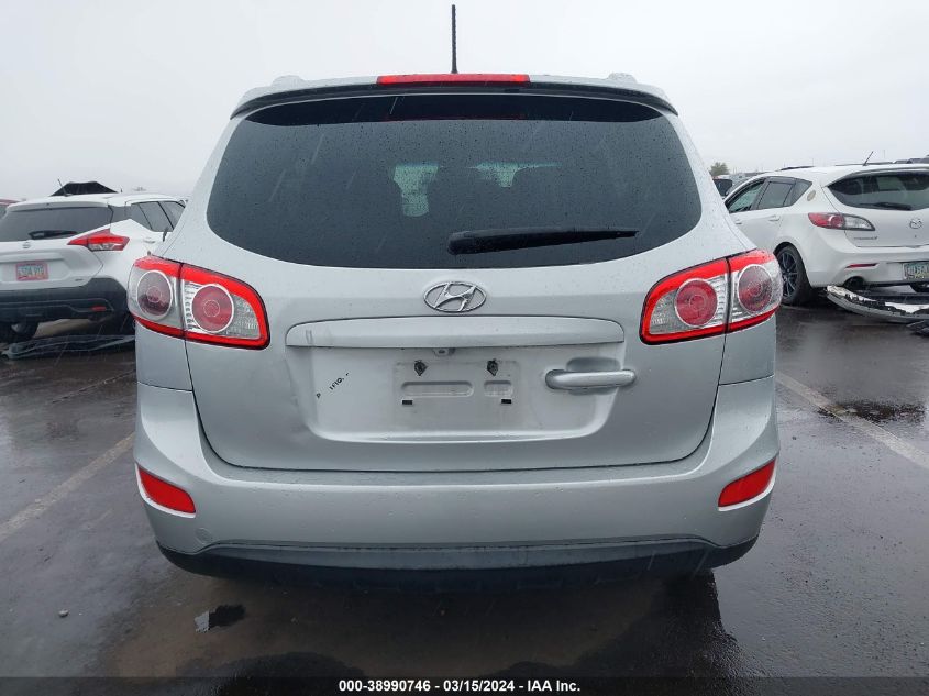 2011 Hyundai Santa Fe Se VIN: 5XYZH4AGXBG076793 Lot: 38990746