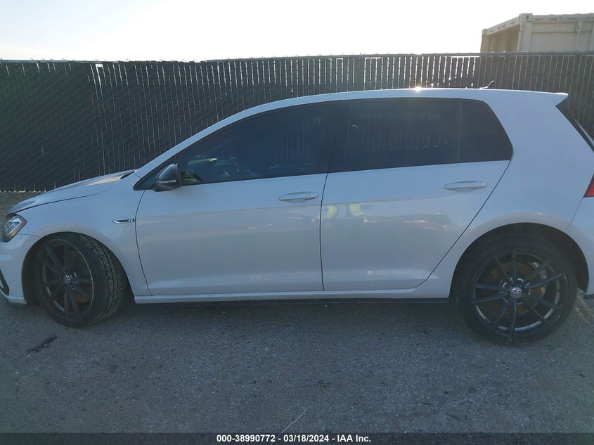 2018 VOLKSWAGEN GOLF R - WVWVF7AU4JW119277
