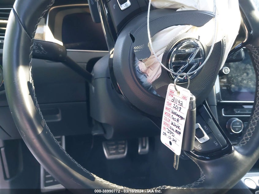 2018 VOLKSWAGEN GOLF R - WVWVF7AU4JW119277