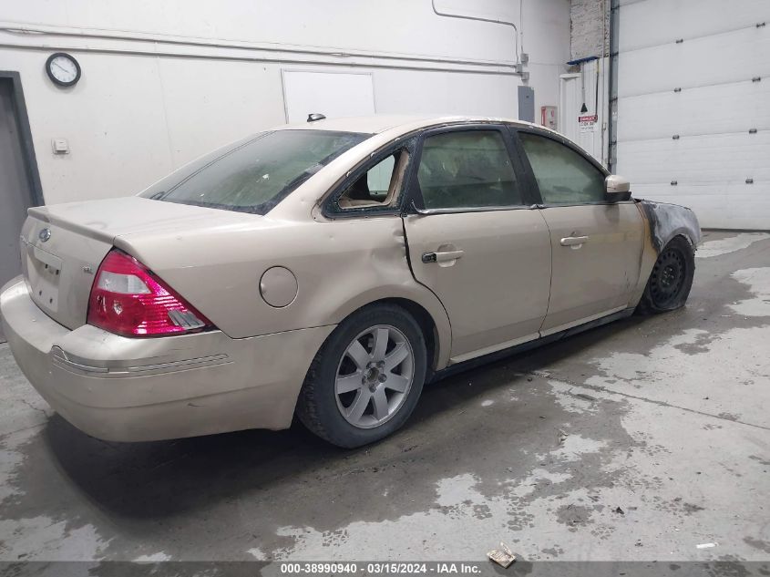 2007 Ford Five Hundred Sel VIN: 1FAHP24187G163399 Lot: 38990940