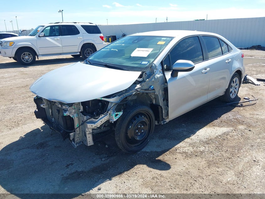 VIN JTDEPRAE5LJ115563 2020 TOYOTA COROLLA LE