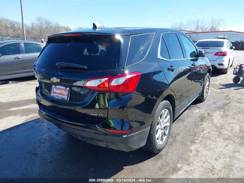 2020 Chevrolet Equinox Awd Lt 1.5L Turbo VIN: 2GNAXUEV5L6199710 Lot: 38990989