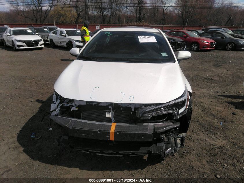 2023 Toyota Corolla Hybrid Se Infrared VIN: JTDBDMHE2PJ001689 Lot: 38991001