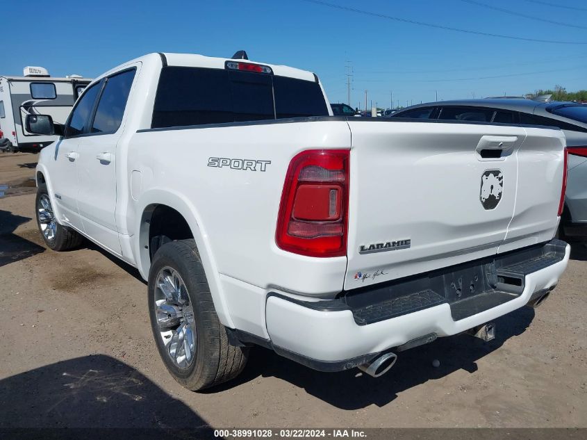 2020 Ram 1500 Laramie 4X2 5'7 Box VIN: 1C6RREJT0LN346535 Lot: 38991028