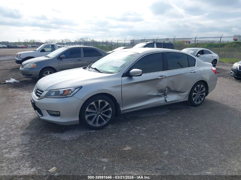 2013 Honda Accord Sport VIN: 1HGCR2F54DA244964 Lot: 38991046