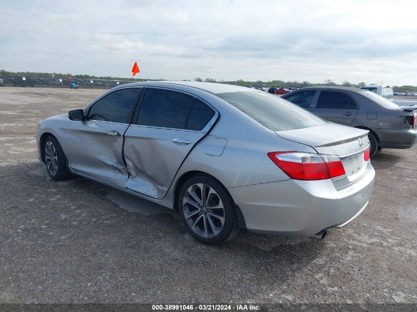 2013 Honda Accord Sport VIN: 1HGCR2F54DA244964 Lot: 38991046