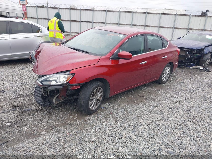 VIN 3N1AB7AP8JY258425 2018 NISSAN SENTRA S/SV/SR/SL