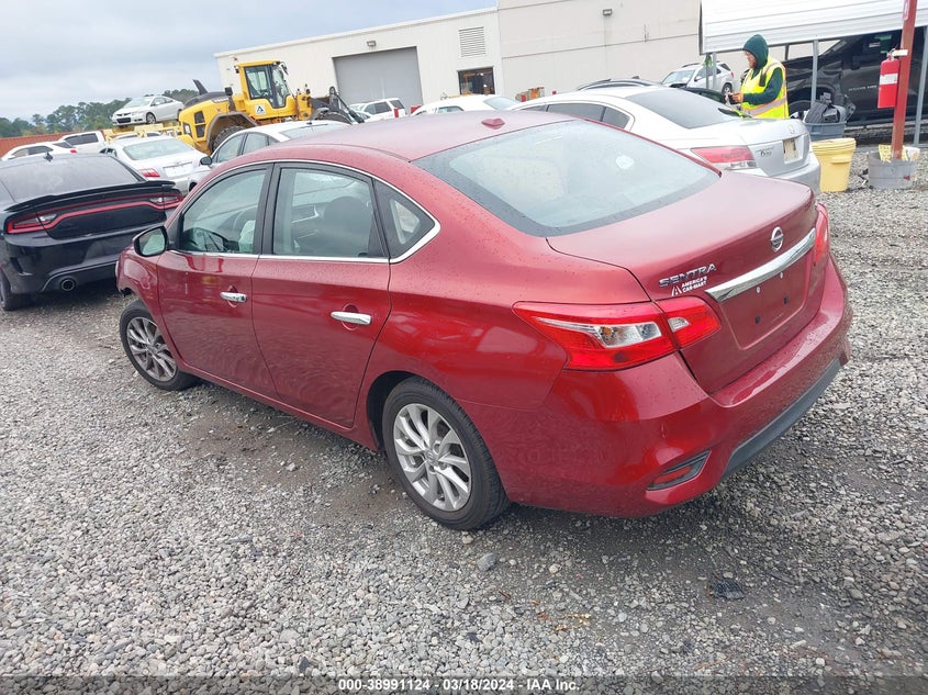 VIN 3N1AB7AP8JY258425 2018 NISSAN SENTRA S/SV/SR/SL
