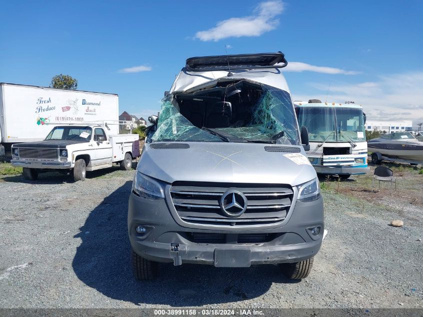 2022 Mercedes-Benz Sprinter 2500 High Roof V6 VIN: W1W4ECVY0NT118580 Lot: 38991158