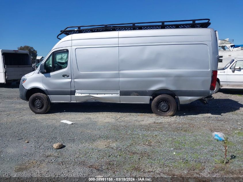 2022 Mercedes-Benz Sprinter 2500 High Roof V6 VIN: W1W4ECVY0NT118580 Lot: 38991158