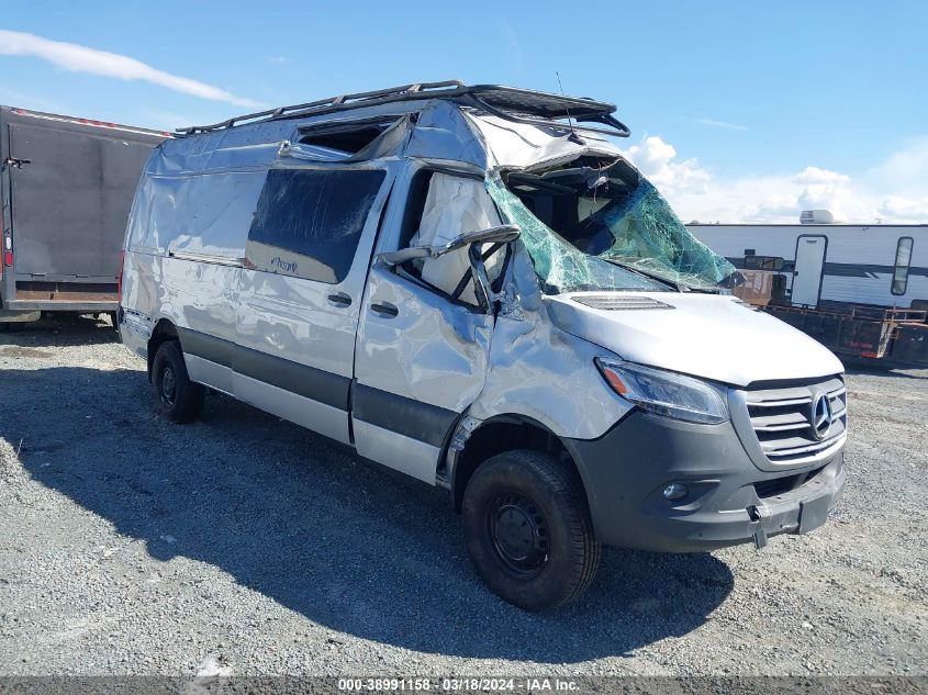 2022 Mercedes-Benz Sprinter 2500 High Roof V6 VIN: W1W4ECVY0NT118580 Lot: 38991158