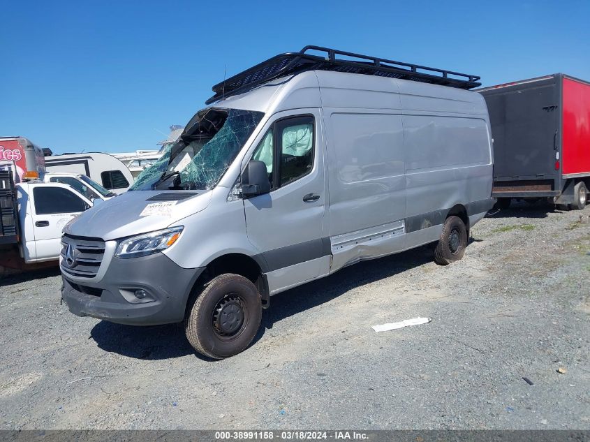 2022 Mercedes-Benz Sprinter 2500 High Roof V6 VIN: W1W4ECVY0NT118580 Lot: 38991158