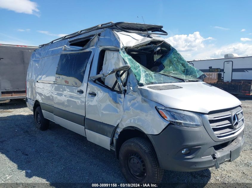 2022 Mercedes-Benz Sprinter 2500 High Roof V6 VIN: W1W4ECVY0NT118580 Lot: 38991158