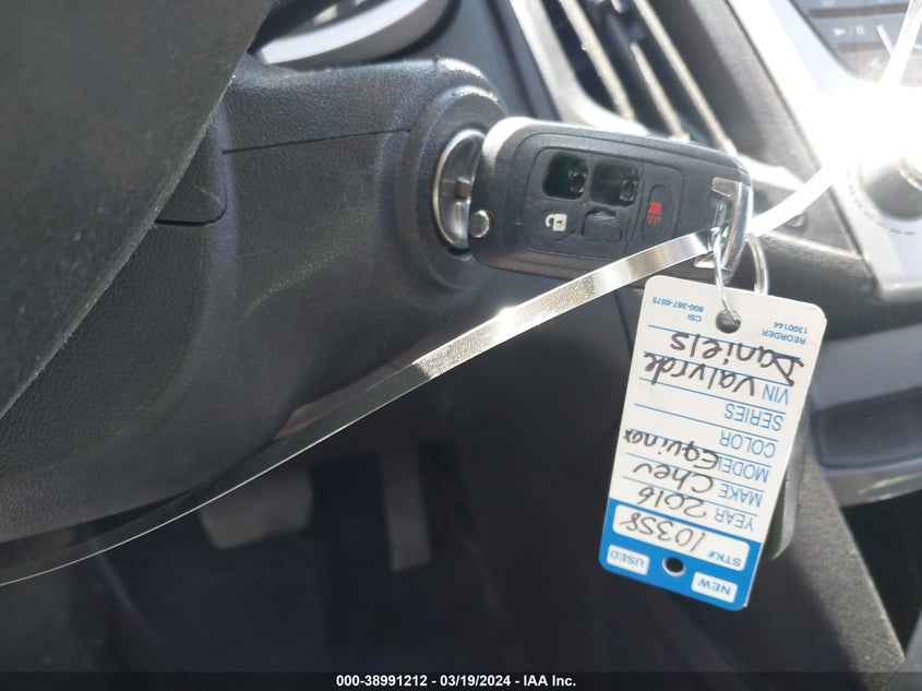 2016 CHEVROLET EQUINOX LT - 2GNALCEKXG6218334