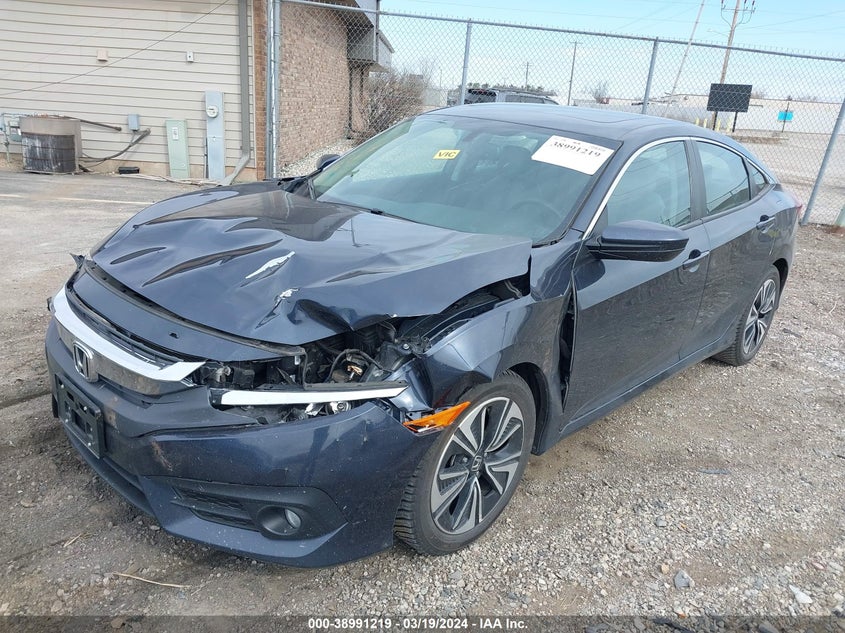 2016 HONDA CIVIC EXL - 19XFC1F75GE017258