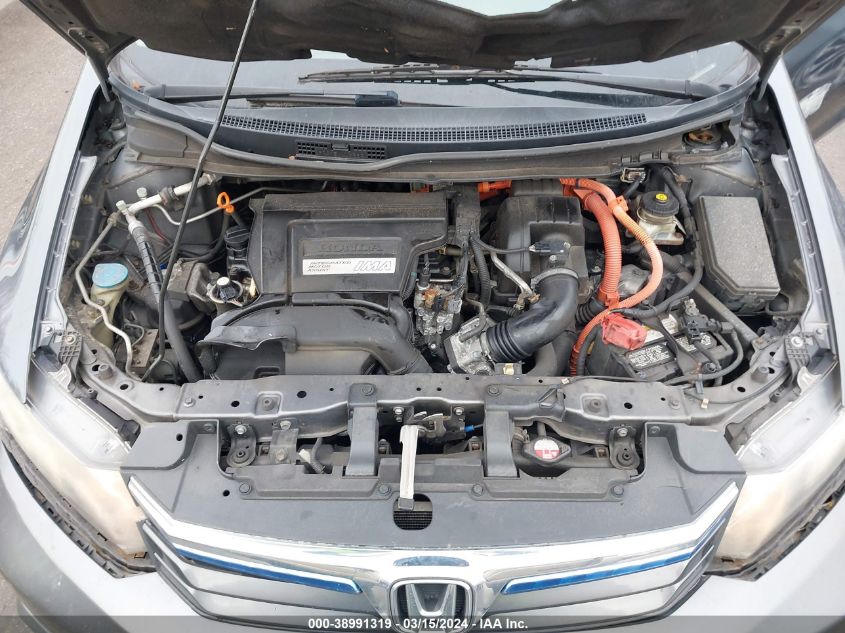 JHMFB4F3XCS001113 | 2012 HONDA CIVIC HYBRID