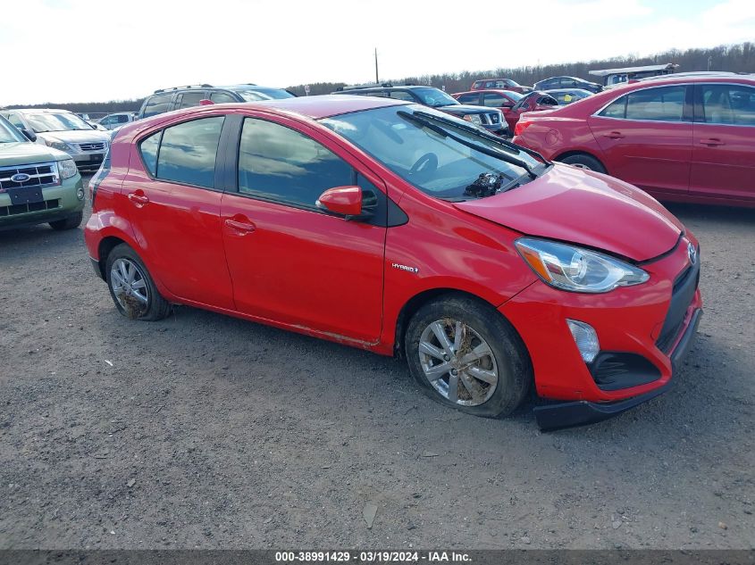 JTDKDTB30H1593483 2017 Toyota Prius C Two