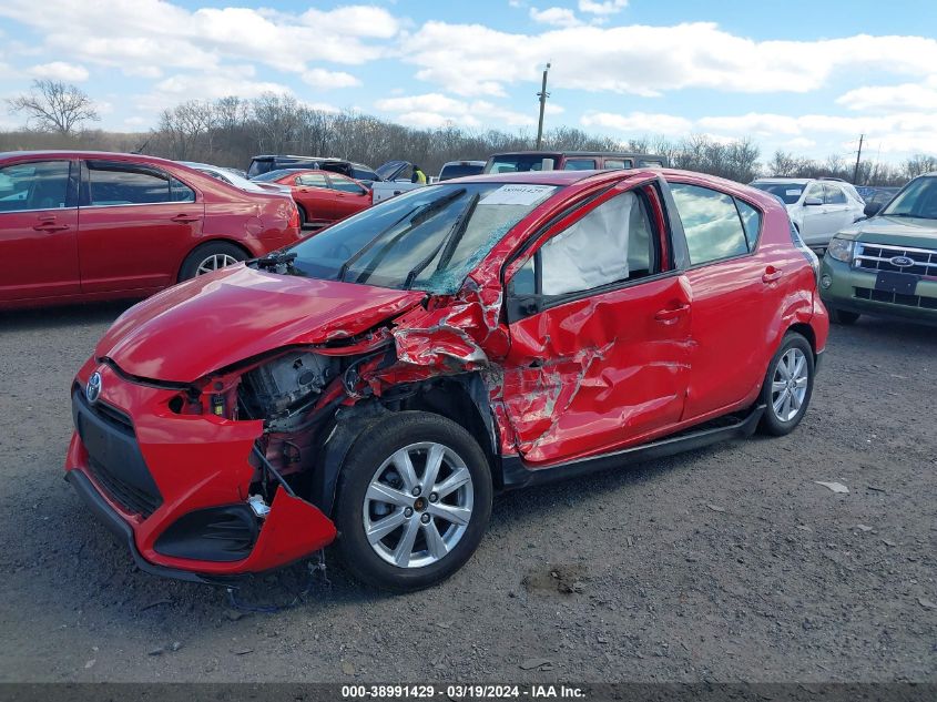 JTDKDTB30H1593483 2017 Toyota Prius C Two