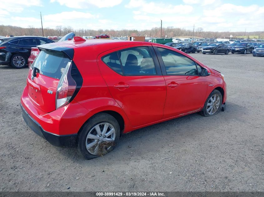 JTDKDTB30H1593483 2017 Toyota Prius C Two