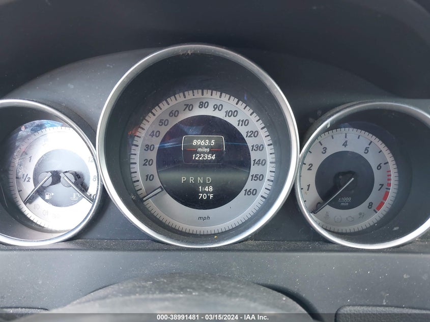 2014 MERCEDES-BENZ C-CLASS VIN: WDDGF4HB6EA965561