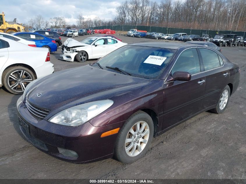 JTHBA30G645005599 | 2004 LEXUS ES 330