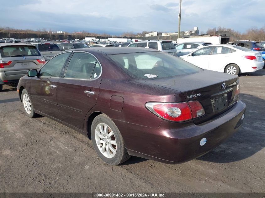 JTHBA30G645005599 | 2004 LEXUS ES 330