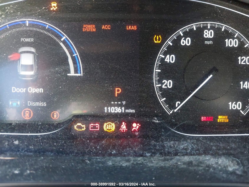 2019 HONDA INSIGHT TOURING - 19XZE4F98KE013739