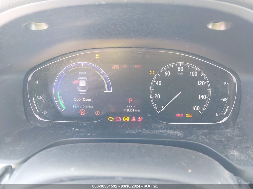 2019 HONDA INSIGHT TOURING - 19XZE4F98KE013739