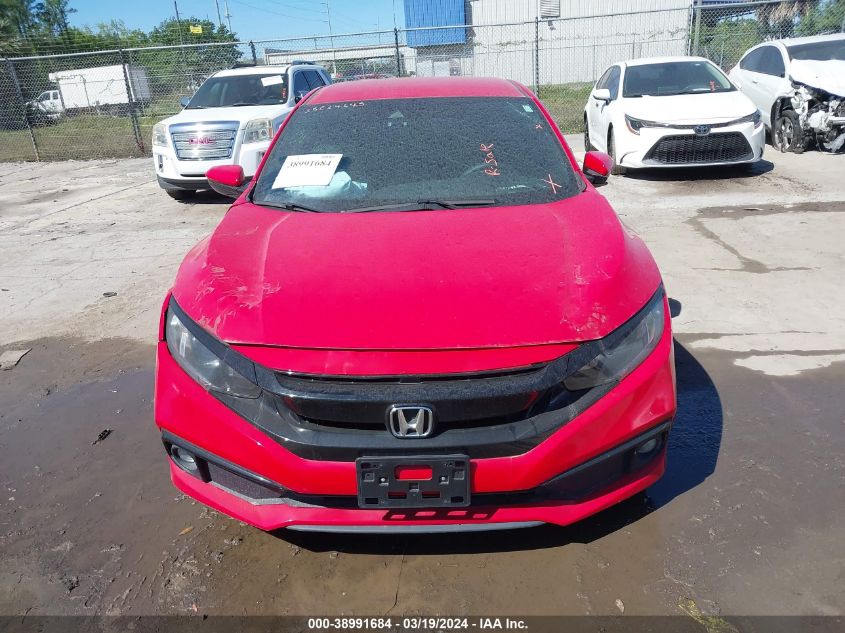 2HGFC2F86KH516633 | 2019 HONDA CIVIC