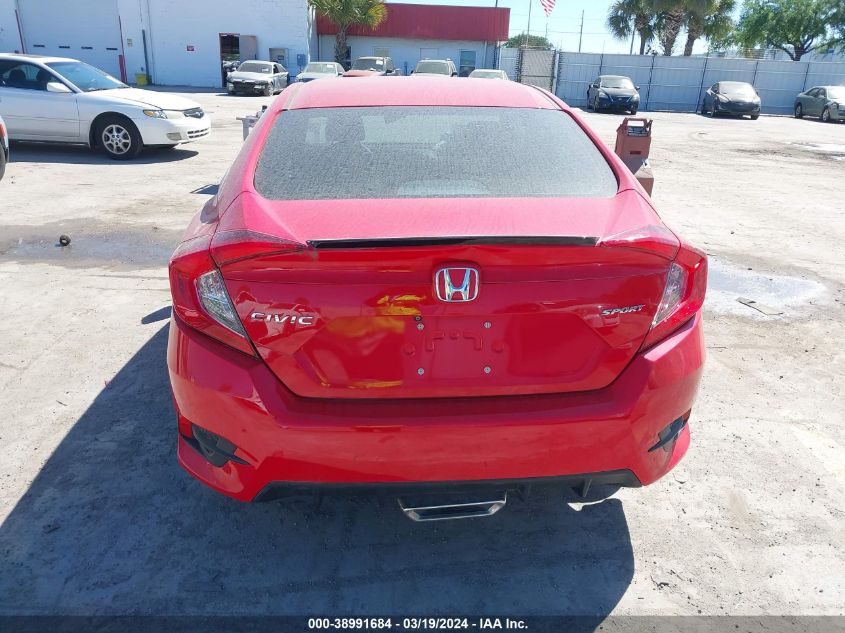 2HGFC2F86KH516633 | 2019 HONDA CIVIC