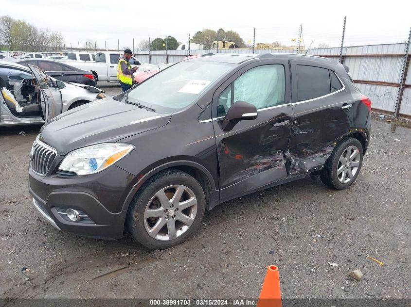 2014 Buick Encore Convenience VIN: KL4CJBSB5EB715592 Lot: 38991703