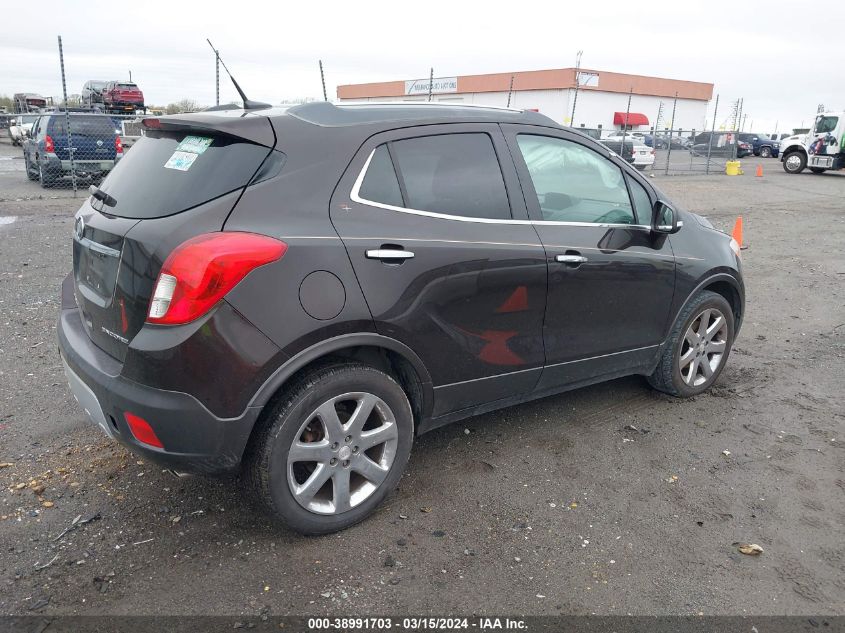 2014 Buick Encore Convenience VIN: KL4CJBSB5EB715592 Lot: 38991703