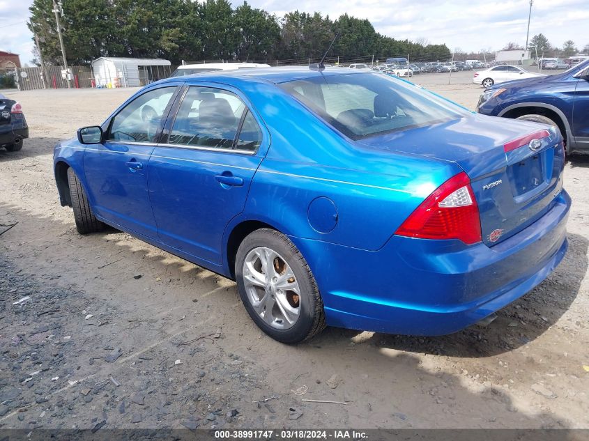 3FAHP0HG9CR420513 | 2012 FORD FUSION