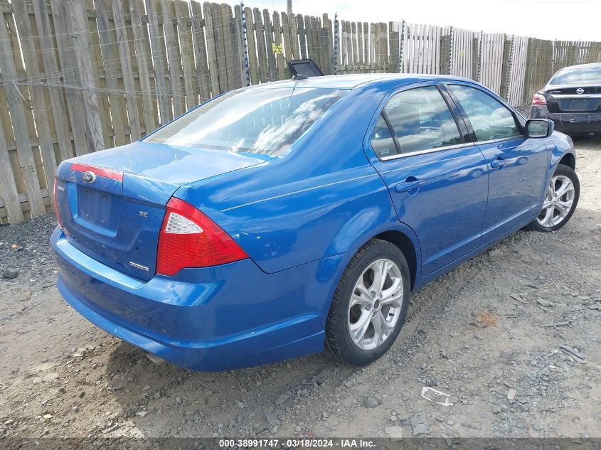 3FAHP0HG9CR420513 | 2012 FORD FUSION