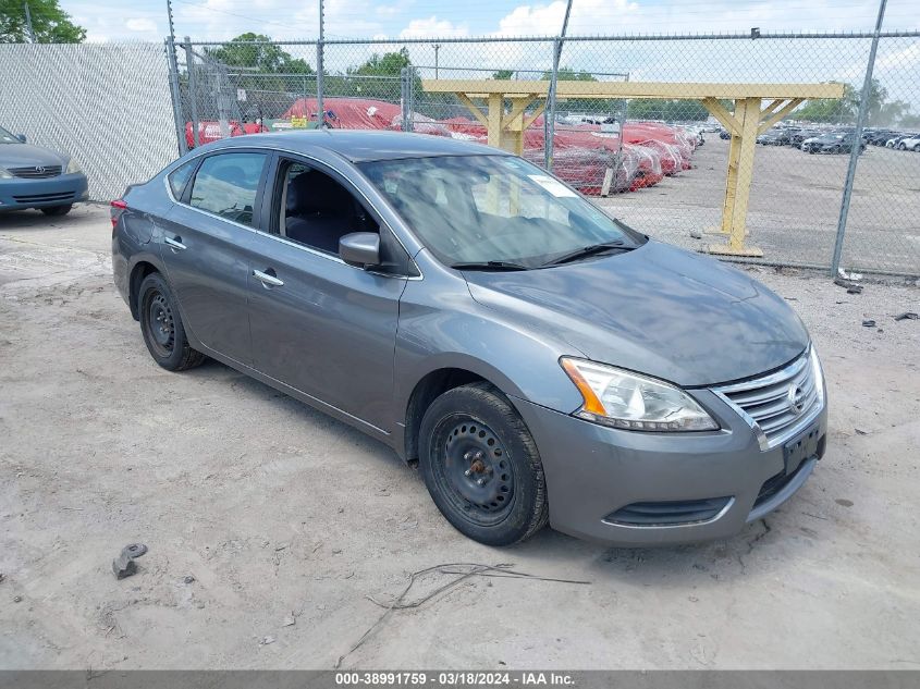 3N1AB7APXFY298304 | 2015 NISSAN SENTRA