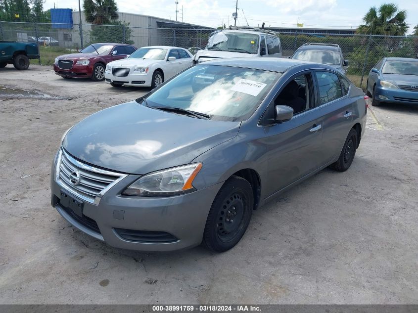 3N1AB7APXFY298304 | 2015 NISSAN SENTRA