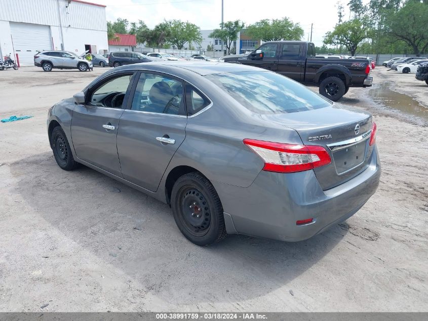 3N1AB7APXFY298304 | 2015 NISSAN SENTRA