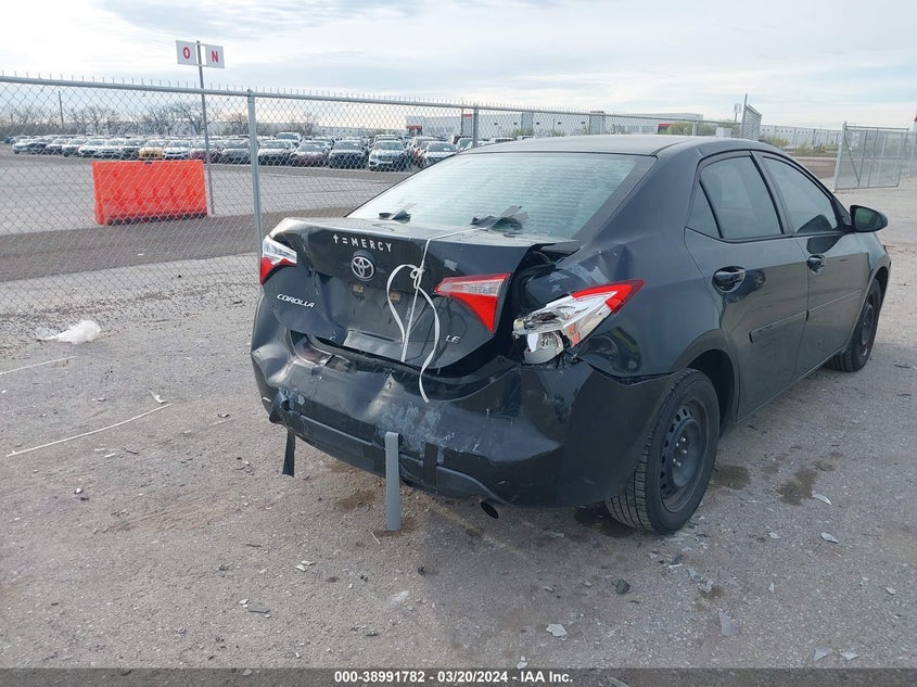 2016 TOYOTA COROLLA LE - 5YFBURHE3GP427240