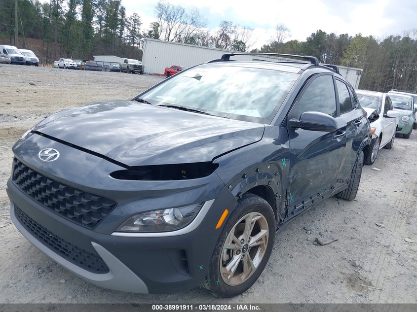 2022 HYUNDAI KONA SEL - KM8K32AB7NU762510