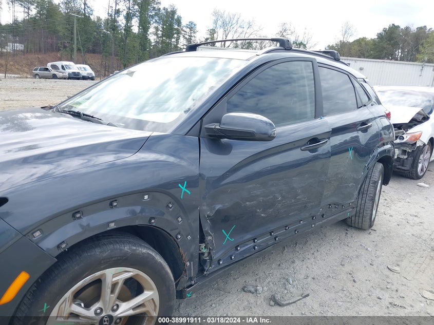 2022 HYUNDAI KONA SEL - KM8K32AB7NU762510