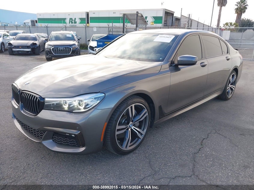 2019 BMW 740I VIN: WBA7E2C53KB218635 Lot: 38992015