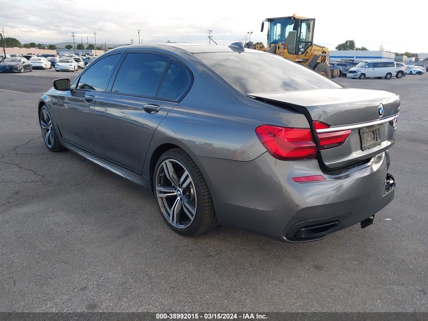 2019 BMW 740I VIN: WBA7E2C53KB218635 Lot: 38992015