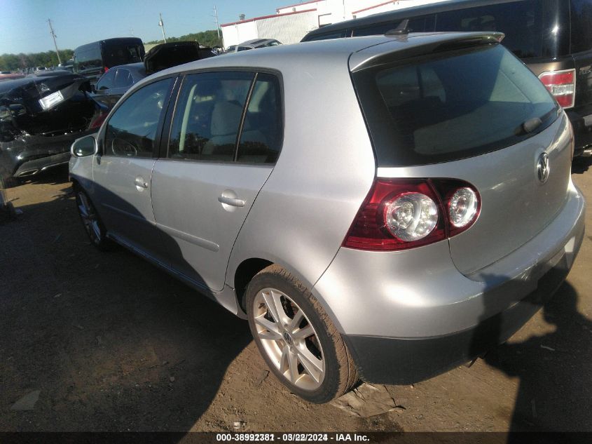 2007 Volkswagen Rabbit 4-Door VIN: WVWDR71K37W229165 Lot: 38992381