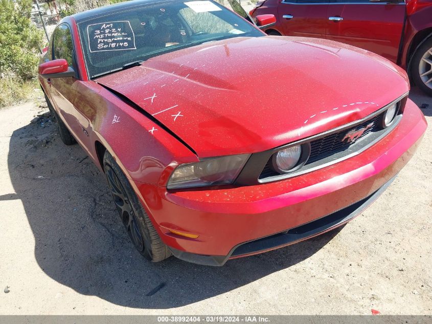 2011 Ford Mustang Gt Premium VIN: 1ZVBP8CF6B5142326 Lot: 38992404