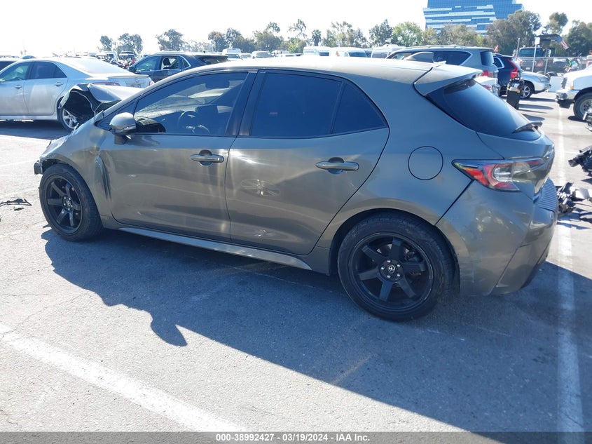 VIN JTNK4RBE3K3061981 2019 TOYOTA COROLLA SE/XSE