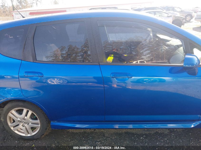 2008 Honda Fit Sport VIN: JHMGD38658S065311 Lot: 38992515