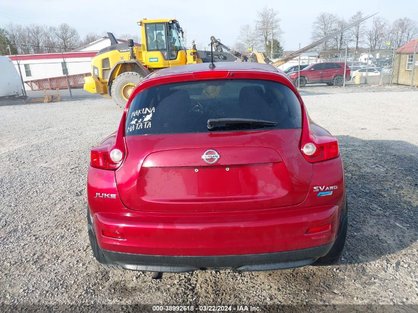 2013 Nissan Juke Sv VIN: JN8AF5MV9DT222289 Lot: 38992618