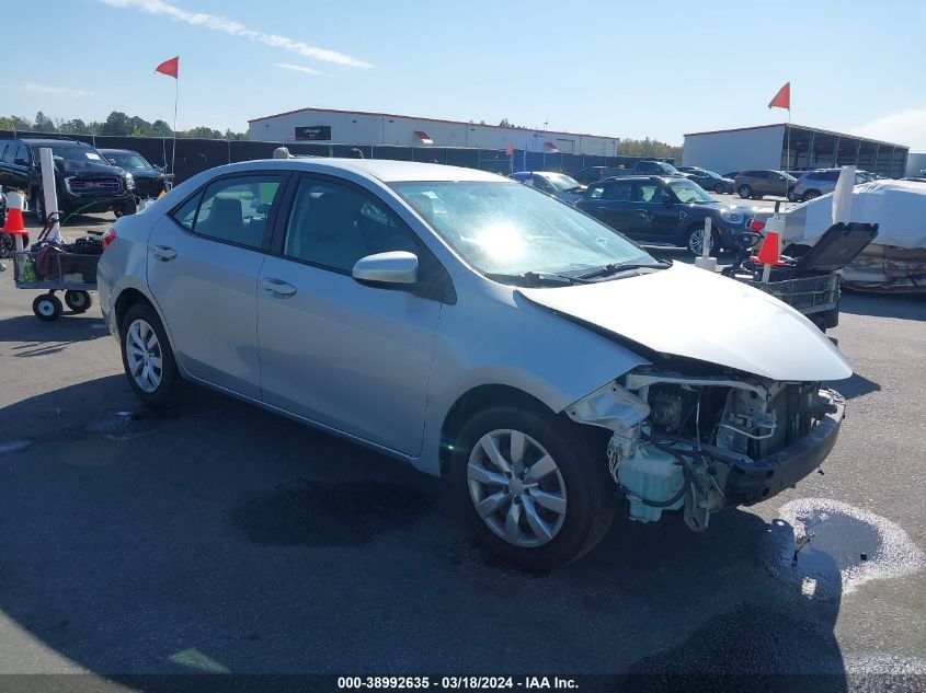 2016 TOYOTA COROLLA LE - 2T1BURHEXGC701050